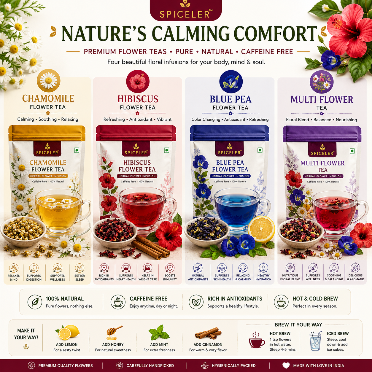 Flower Teas