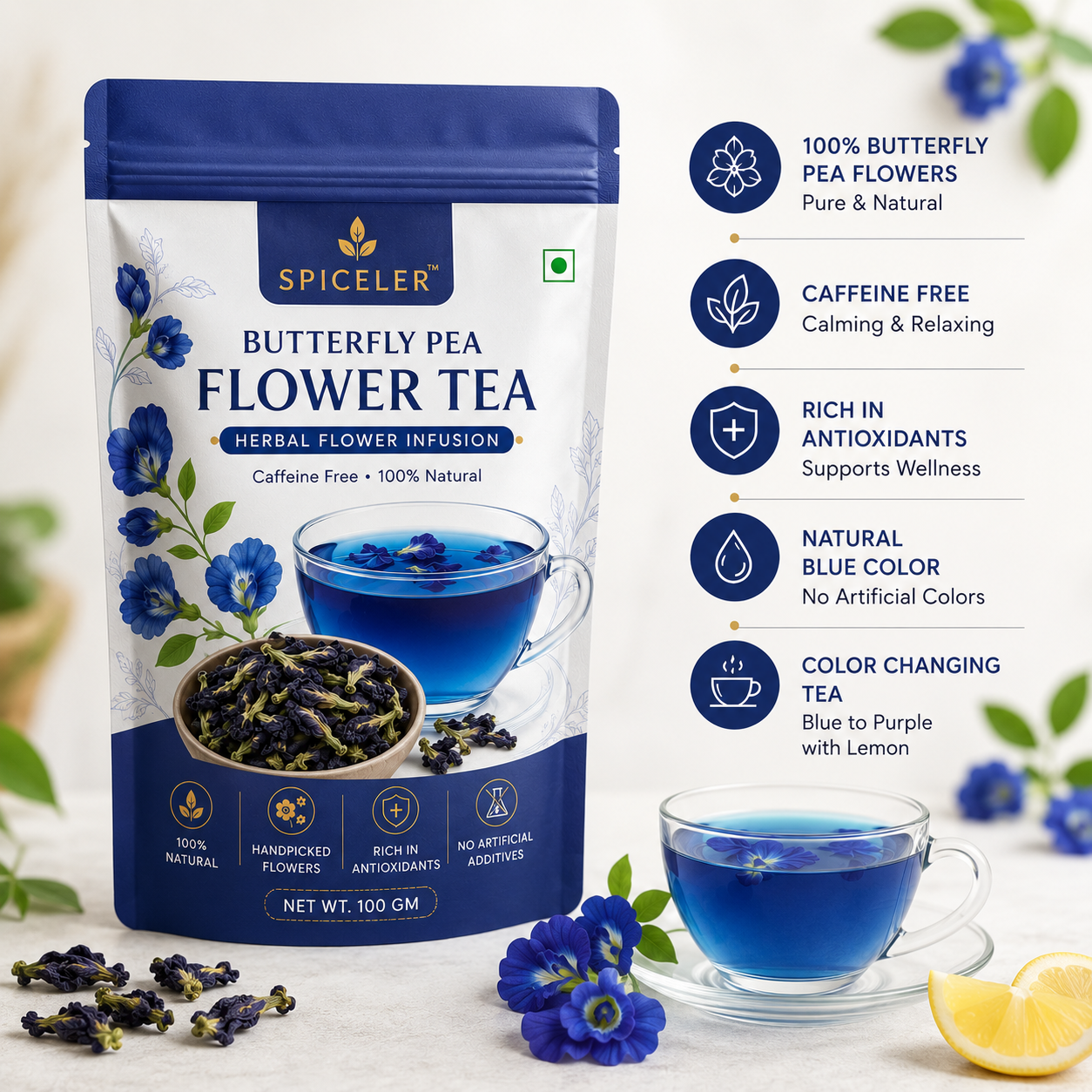 Butterfly Pea Flower Tea