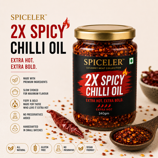 2x Spicy Chilli Oil